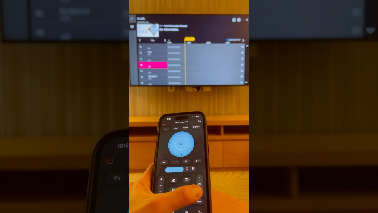 Control your tv from your phone #remote #tv #remotecontrol