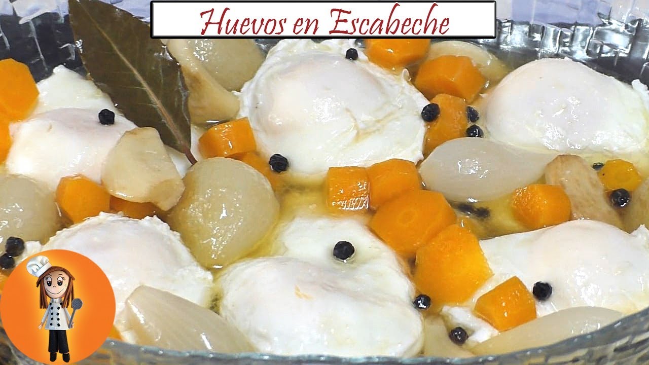 Huevos en Escabeche | Receta de Cocina en Familia
