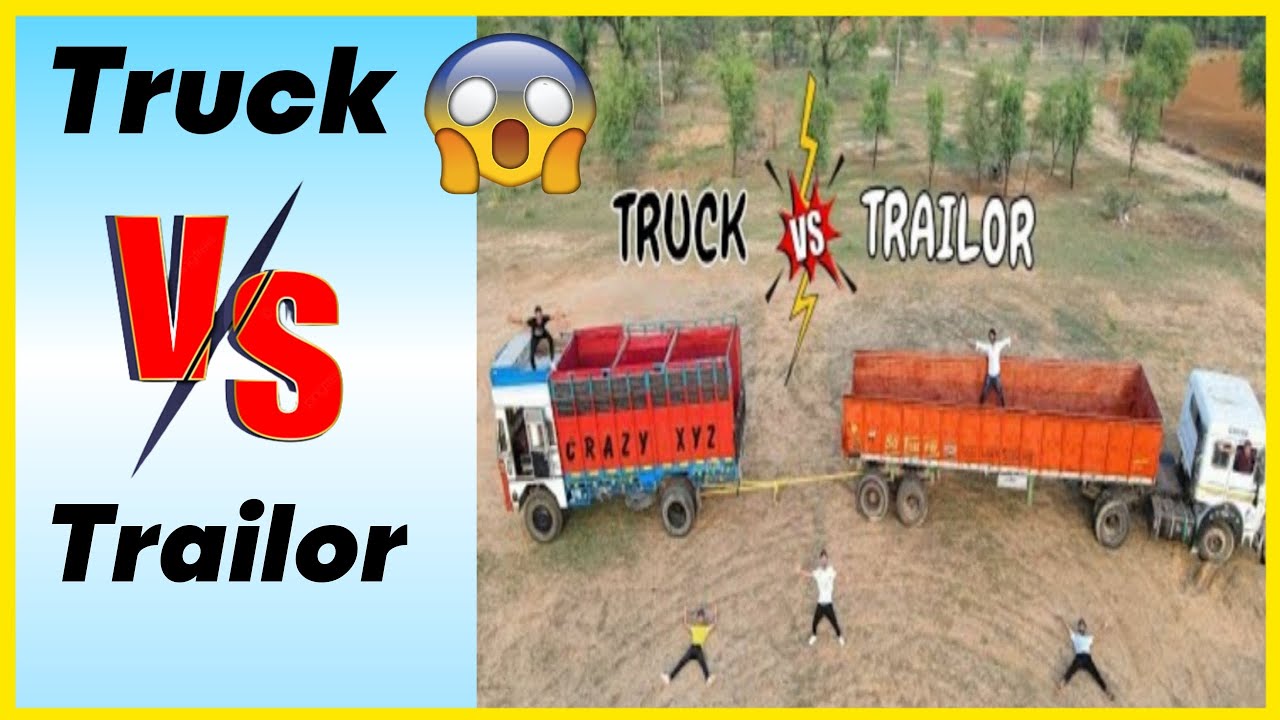 Truck VS Trailor Ultimate Power Test🔥| 