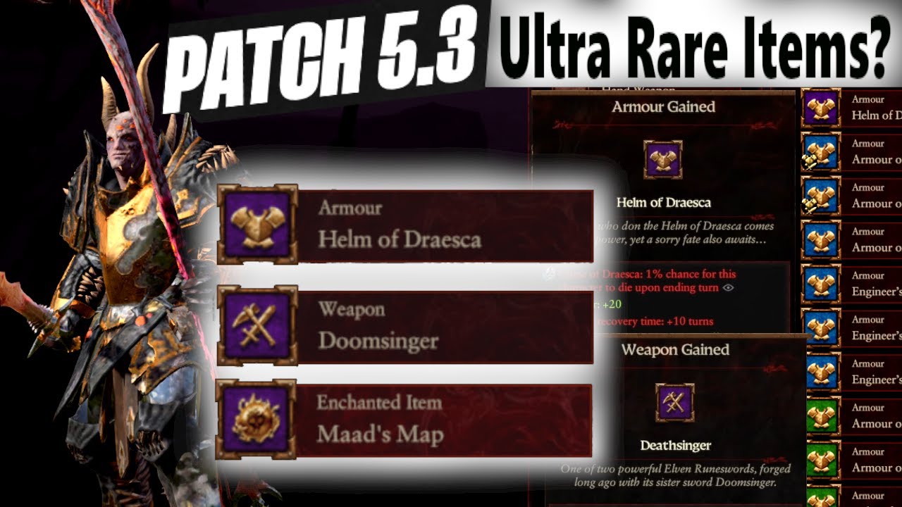 How Rare Are They? New 5.3 Legendary Items