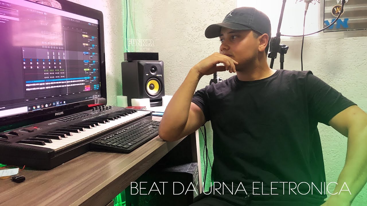 FAZENDO BEAT COM UMA URNA ELETRÔNICA