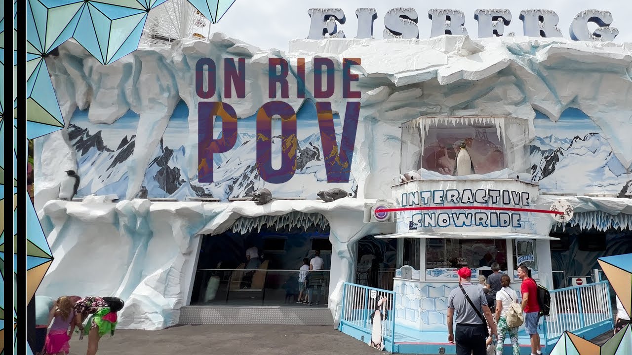 🇦🇹 | Wiener Prater | Eisberg | Wacky Multi-Level Iceberg Dark Ride | On-Ride POV