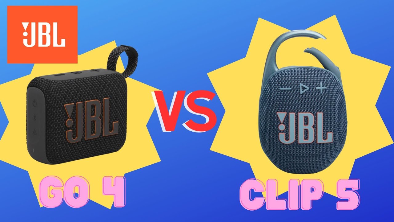 JBL Go 4 vs Clip 5 comparativa