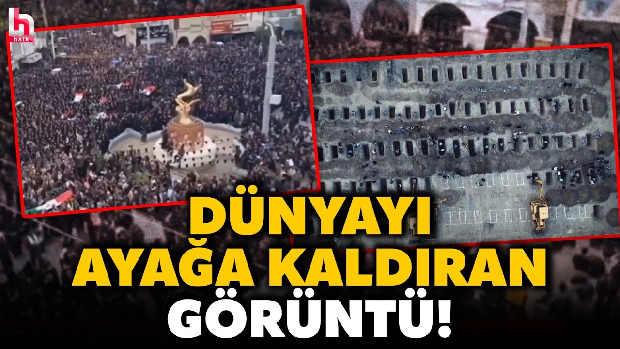 ABD'NİN ÖZGÜRLÜK FOTOĞRAFI! 160 kız çocuğu öldürüldü! İranlılar o vahşete karşı sokağa akın etti!