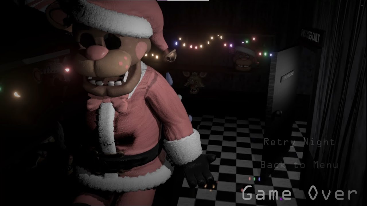 Что Открывается После 5 Ночи? ➲ Festive Nights at Freddy's