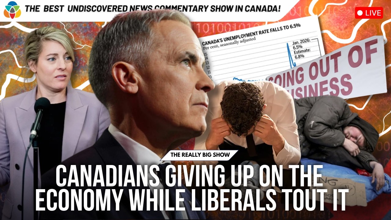 Canadians giving up on the economy while Liberals tout it
