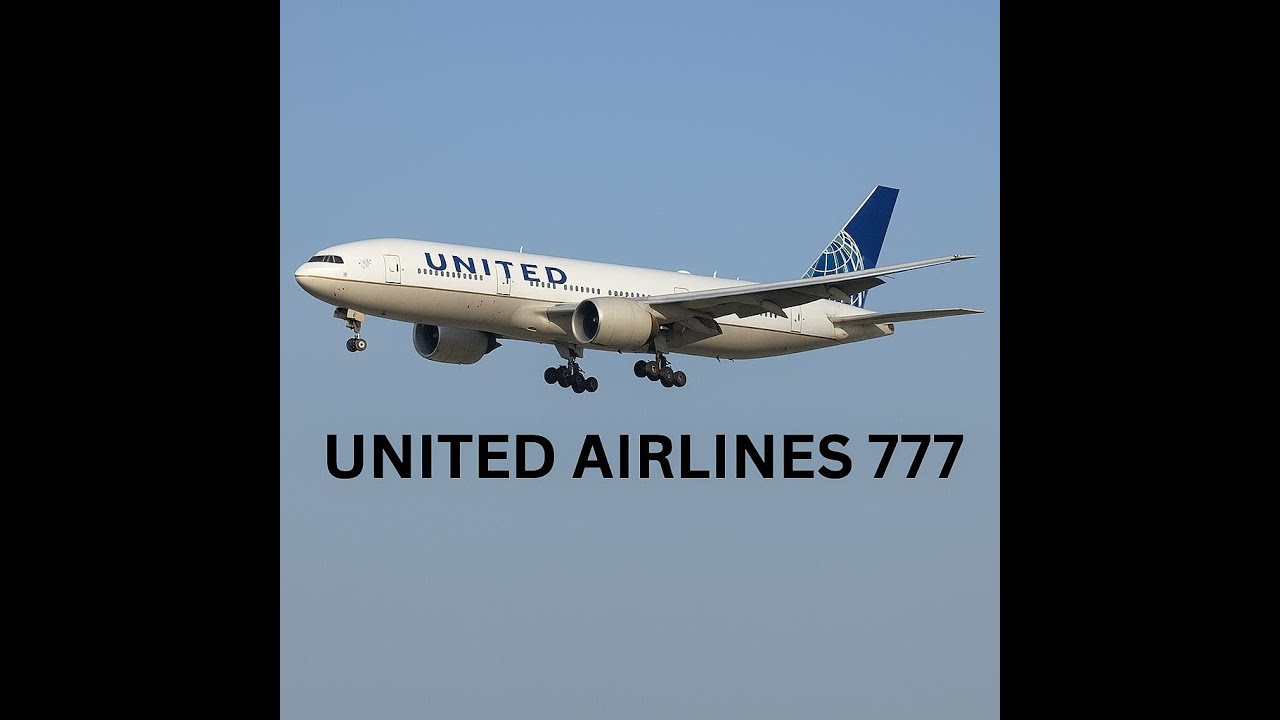 United Airlines 777 taxi and takeoff on RWY19L at Brisbane Airport BNE/YBBN