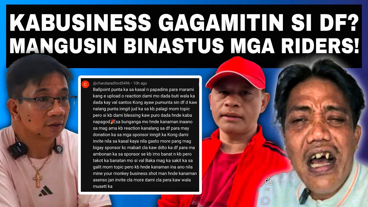Kabusiness Gustong Gamitin Si Daddy Frankie? Norman Mangusin Binastus Ang Mga Food Panda Riders!