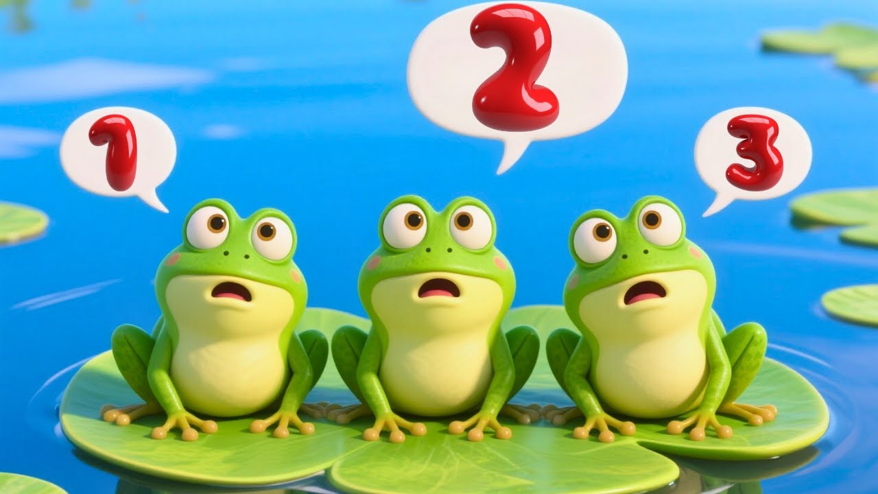 Считаем вместе с животными от 1 до 10 🐵🐸 Песенка для изучения чисел для детей
