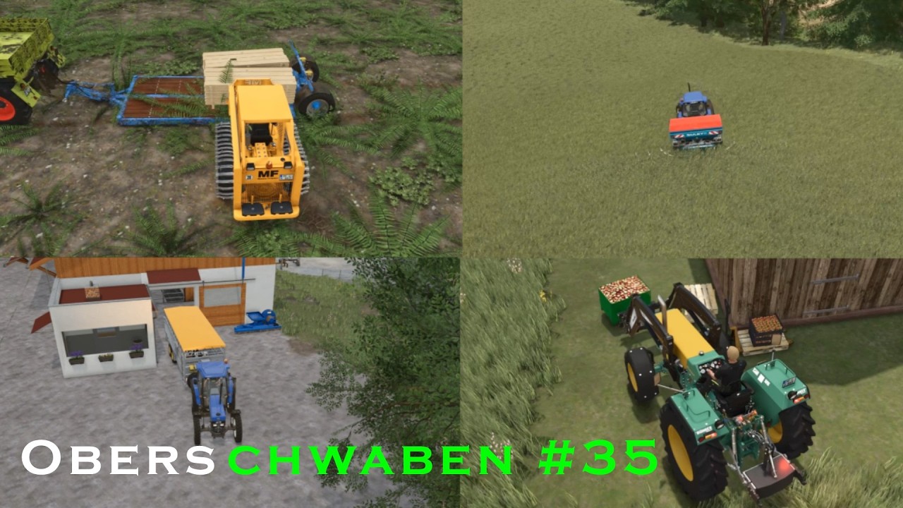 🇩🇪 Selling long planks, beams & old cows, buy a new flatbed, strating apple juice