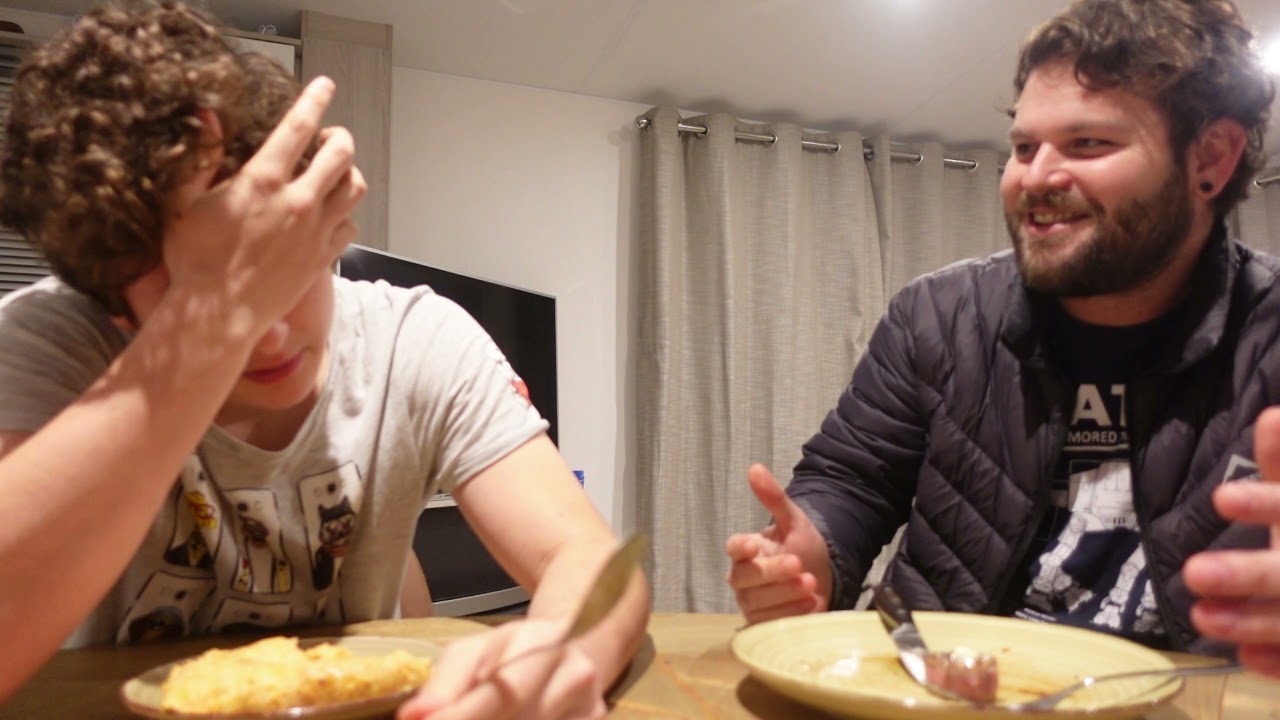 MUKBANG With My Cousin ( Christmas Edition )