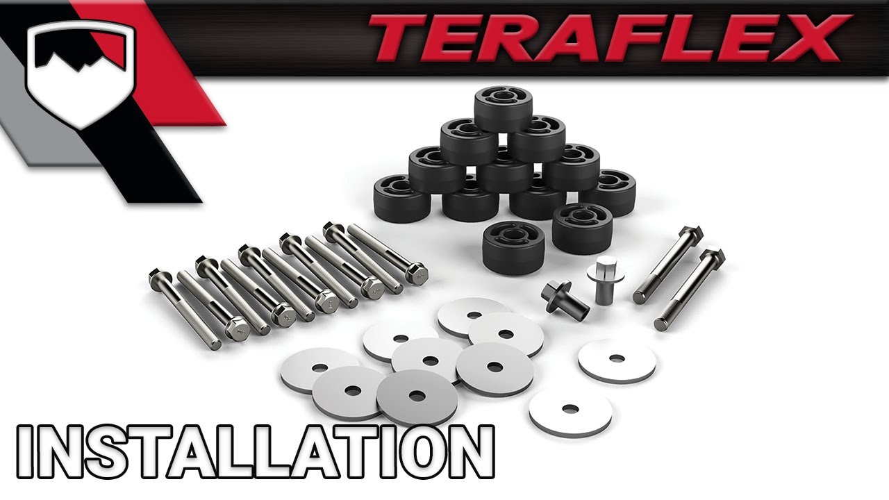 TeraFlex Install: JK 1.25