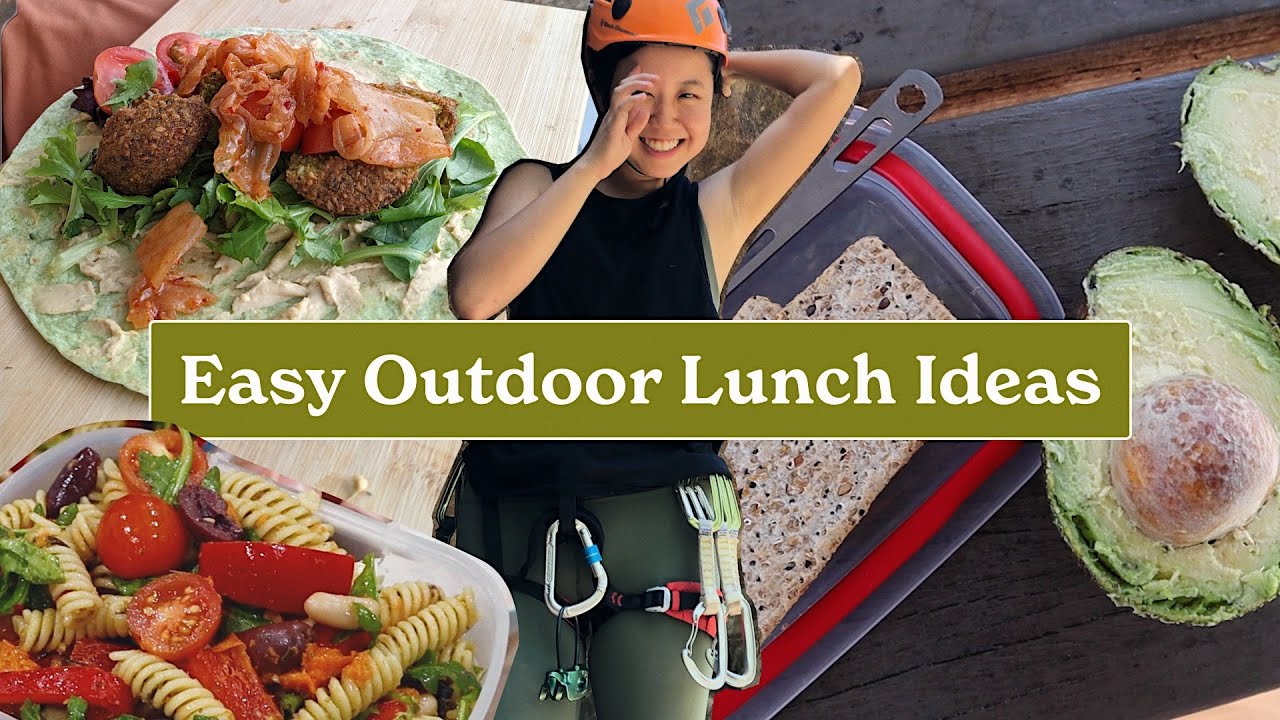 Easy lunch ideas for a day out climbing, hiking or adventuring 🌯