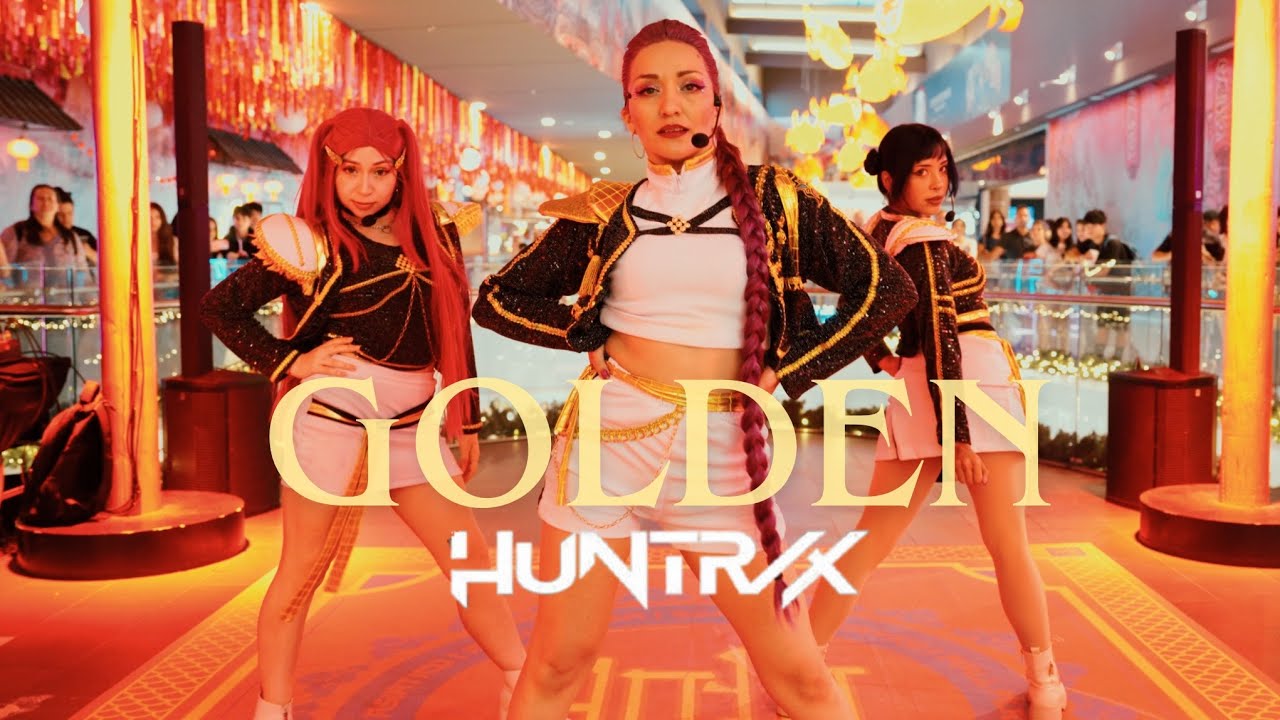 [KPOP IN PUBLIC] GOLDEN ~ HUNTRIX | CALLEJÓN ASIÁTICO By: Goldex ~ Momentum crew