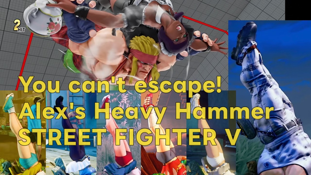 ストV アレックスでひたすらCAヘビーハンマー - STREET FIGHTER V