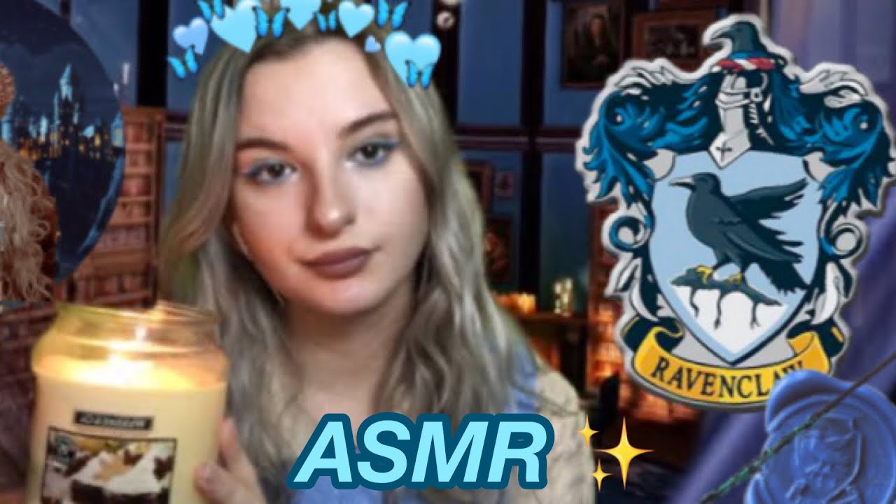 ASMR RP: join a RAVENCLAW for a sleepover/ pamper session ✨🕊🧖‍♀️💙