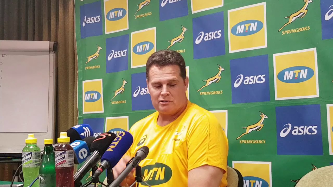 Rassie Erasmus on Marco van Staden