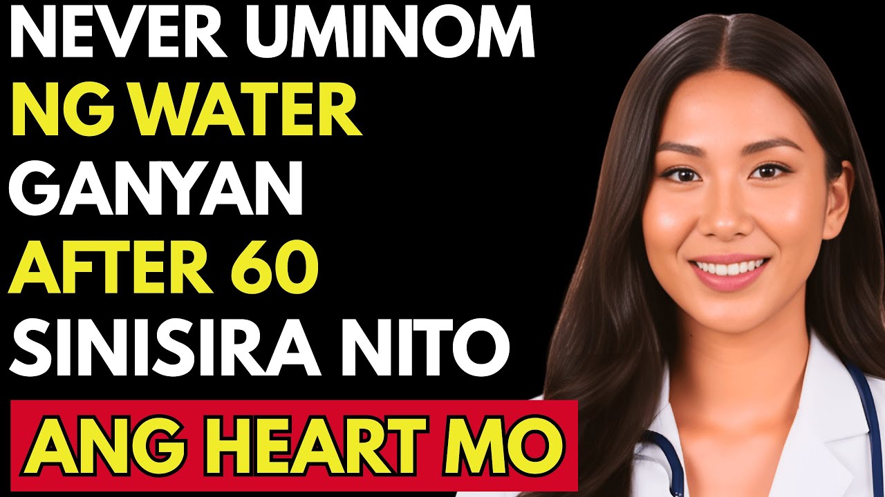 ❗Huwag KAILANMAN Uminom ng WATER GANITO Pag 60+ (HEART RISK)  | Dr. Elena Santos