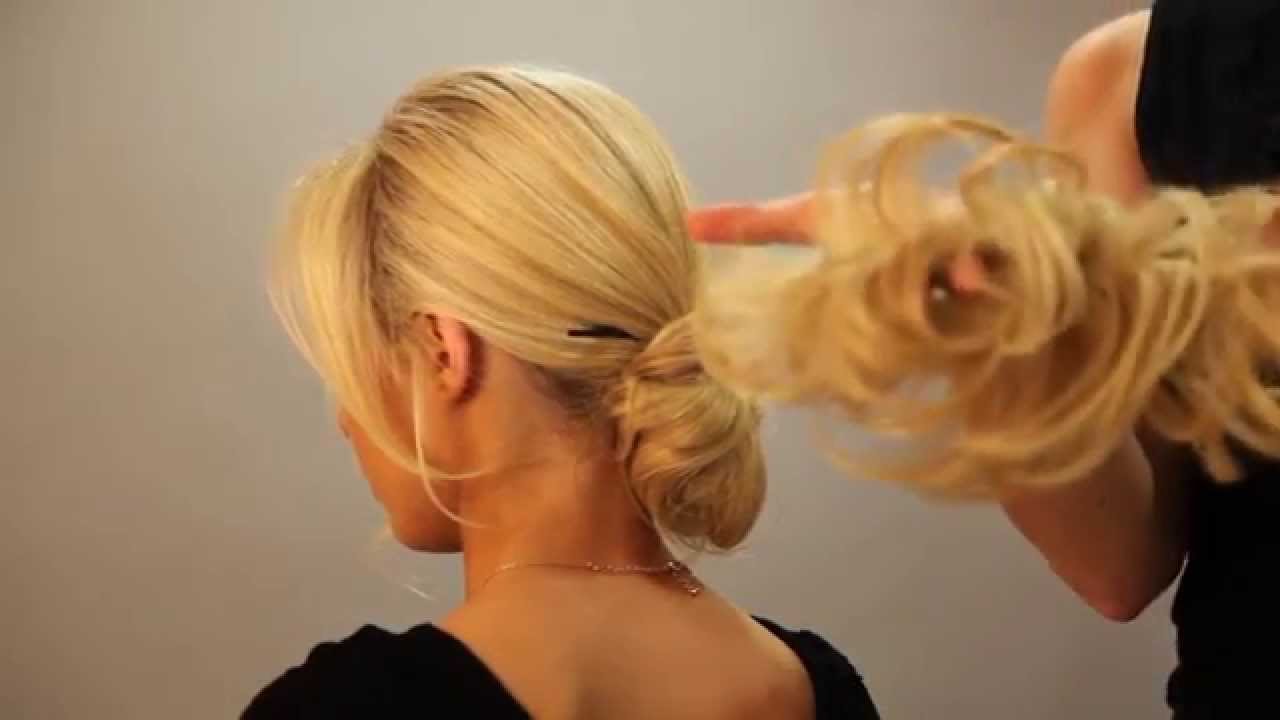 Scrunchie & Hair Chopsticks - Upstyles For Special Occasions