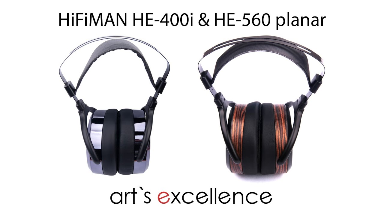 HiFiMAN HE-400i & HE-560 headphones (English)