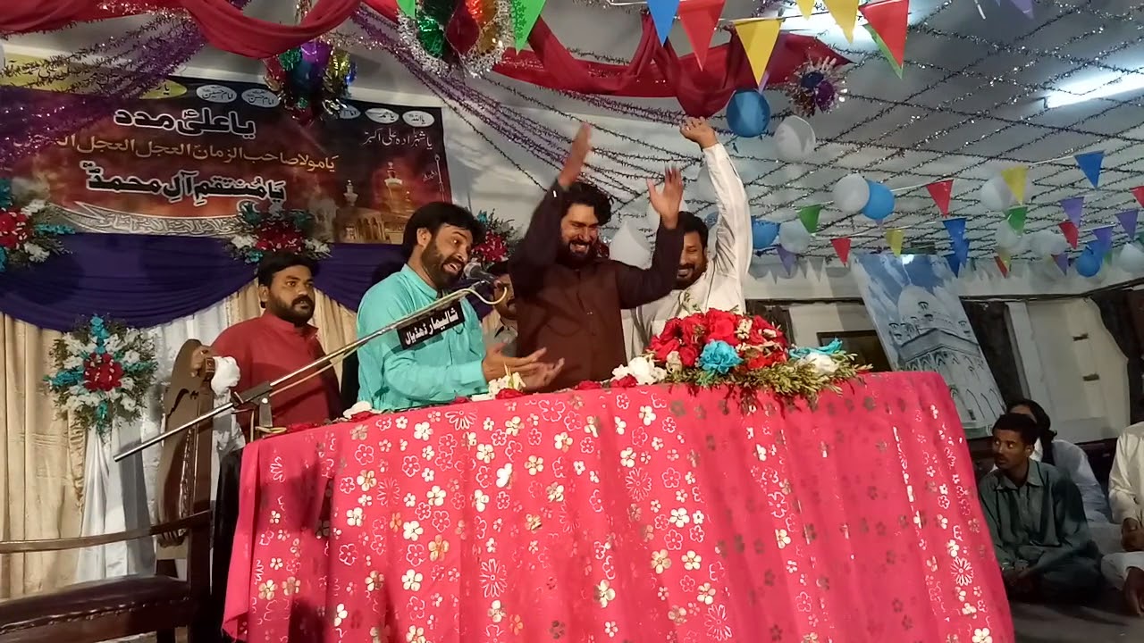 Sayed Kasran 4 Shaban jashan 2018 Zakir ijaz jhandavi yadgar Qasida