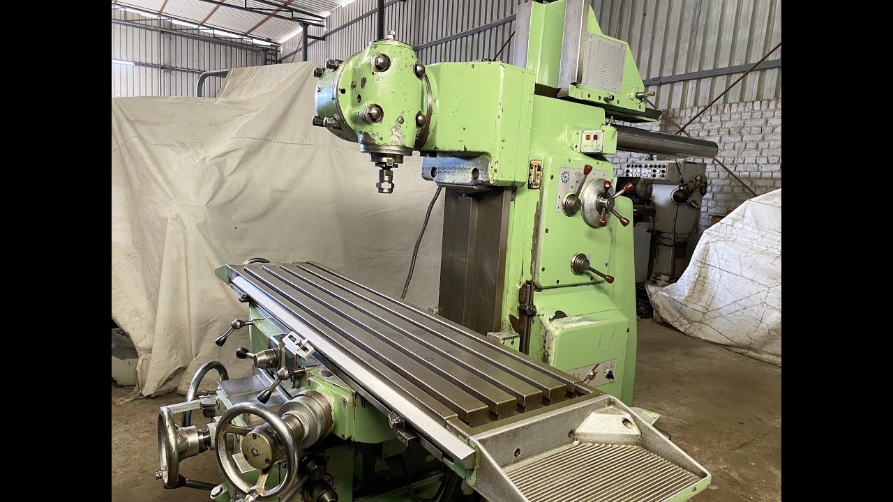 G. Dufour 230 Universal Milling Machine - Table 1300 mm x 325 mm