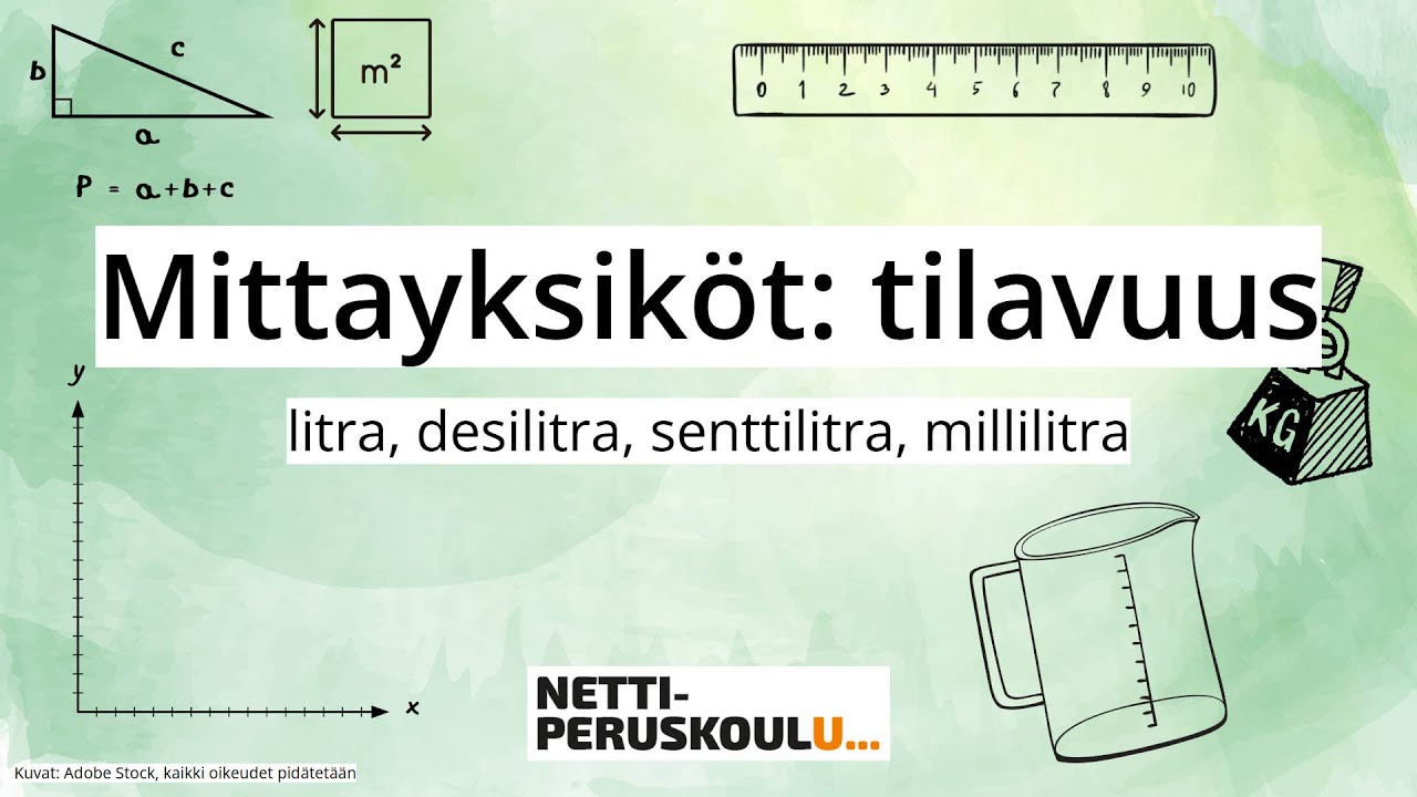 ama4: Tilavuus (perusopetus)
