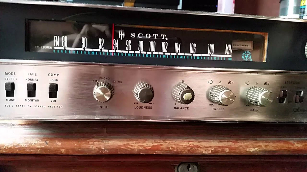 Scott Stereomaster 341 with telemark speakers