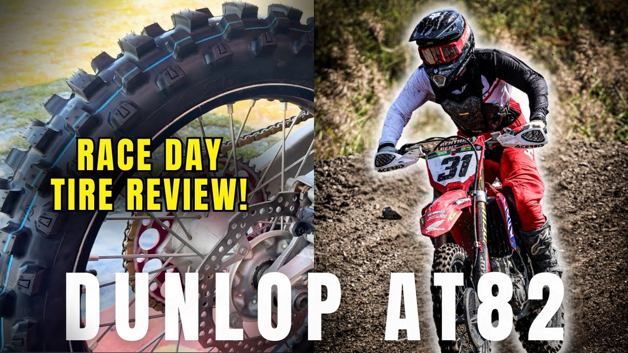 Race Day Dunlop AT82 Tire Review! | OCFMX Round 19