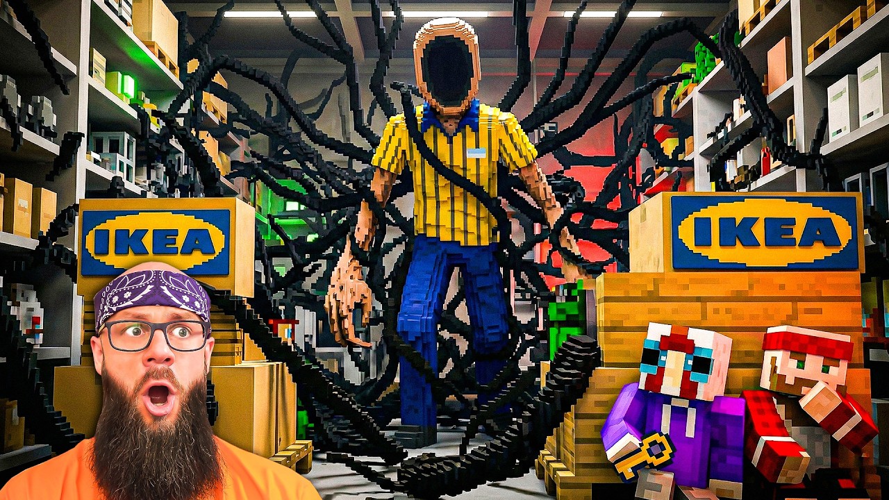Trafiliśmy do PRZEKLĘTEJ IKEI w Minecraft…