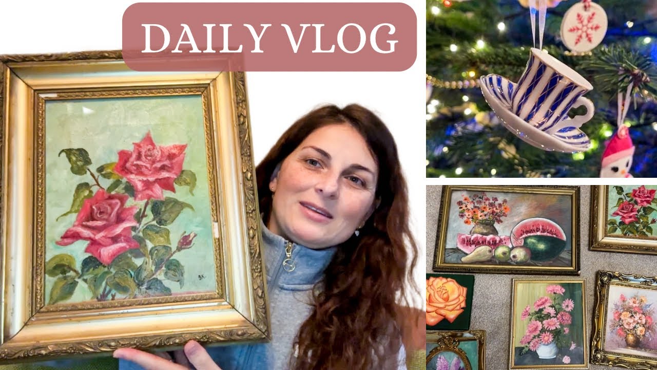 Vinted home decor haul | What  sold from my vintage shop | Failed DIY project | Gallery wall update