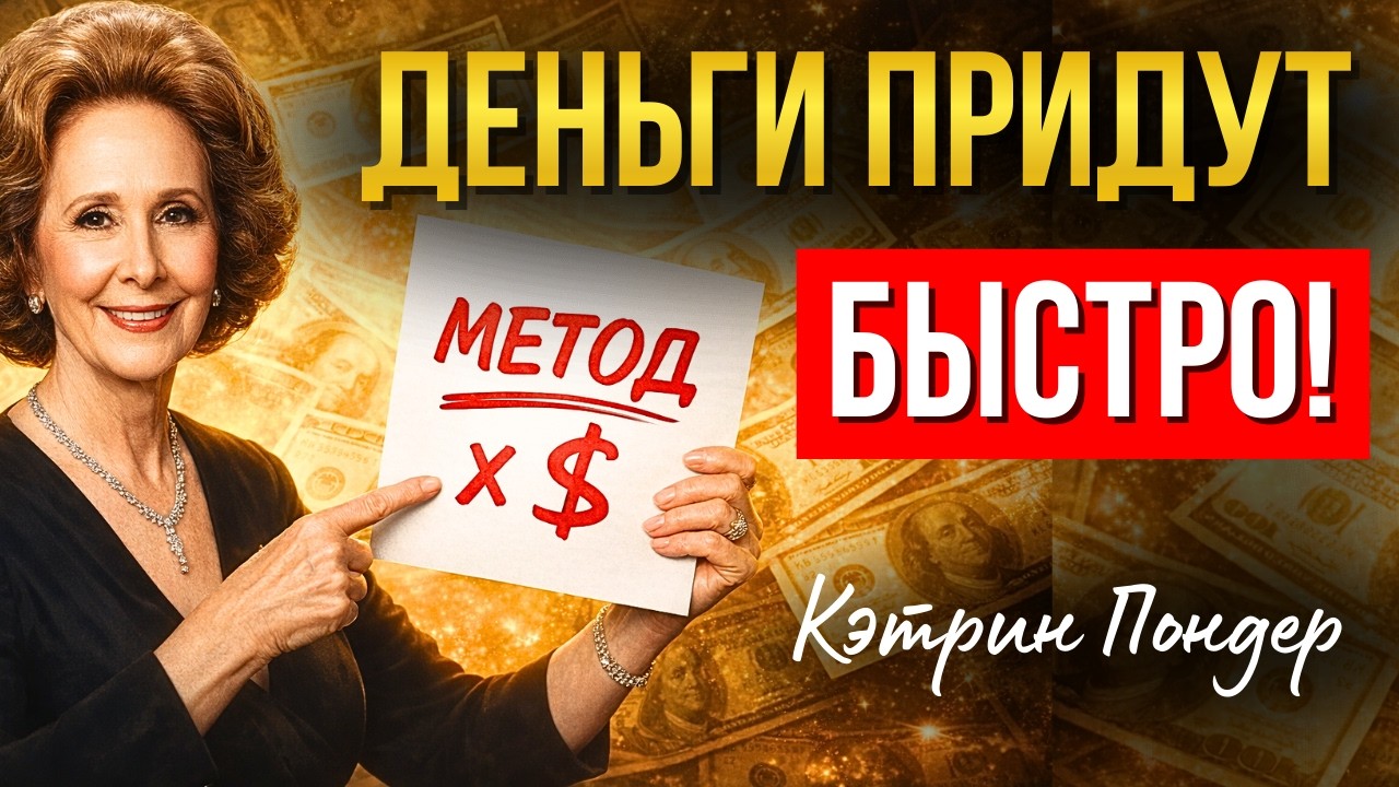 ГАРАНТИРОВАННЫЙ МЕТОД ПРИВЛЕЧЕНИЯ ДЕНЕГ! Секретный ГИМН Закона Притяжения | КЭТРИН ПОНДЕР