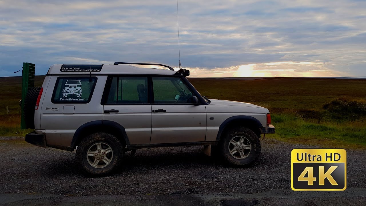 4k - Off Road Blanchland Moor and Slayley Forest - Phantom 4