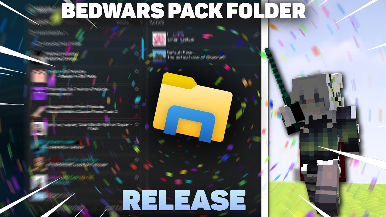 THE BEST BEDWARS FOLDER PACK RELEASE [60+ Pack]