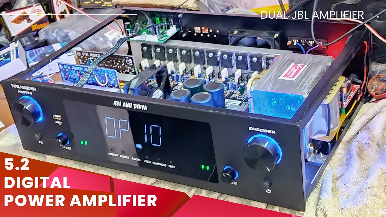 5.1 FULL DIGITAL POWER AMPLIFIERS FOR HOME USE / 400W RMS SUBWOOFER / ARC OPTICAL COAXIAL/