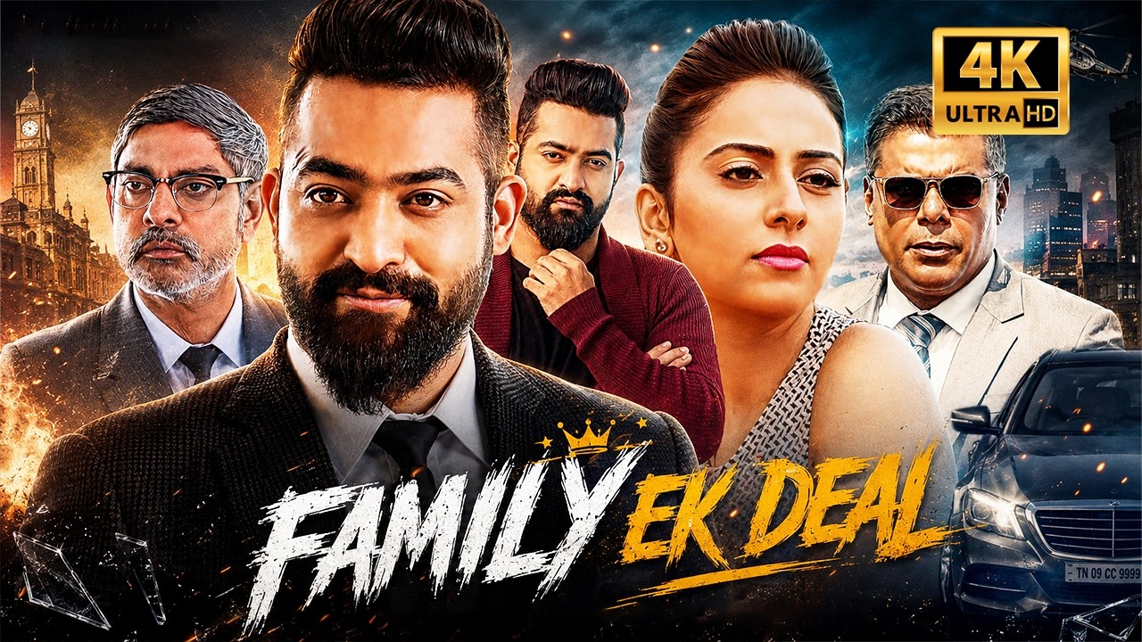 Jr. NTR Ne Liya Apne Baap Ka Badla | South Dubbed Superhit Movie | FAMILY EK DEAL | Nannaku Prematho