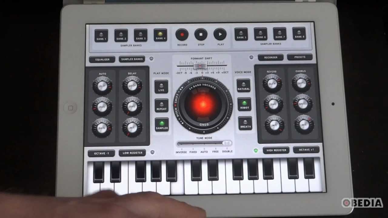 Обзор приложения для iPad: Voice Synth от Qneo