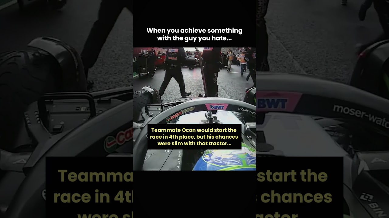 When Esteban Ocon and Pierre Gasly conquered the podium in Formula 1 ! #formulaone #f1 #racing