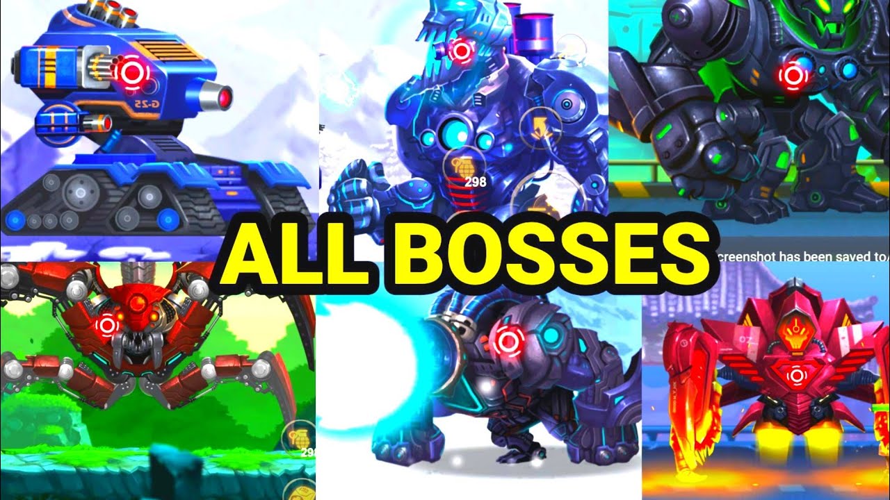 Metal Squad - All Bosses
