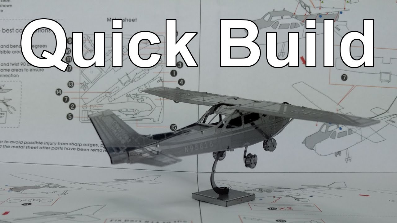 Metal Earth - Quick Build - Cessna Skyhawk