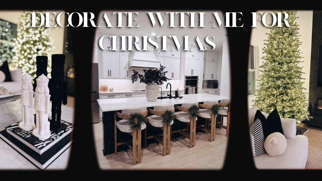 CHRISTMAS DECOR HAUL|DECORATE WITH ME |KIRKLANDS,HOMEGOODS,WALMART, POTTERY BARN,TARGET,HOBBY LOBBY