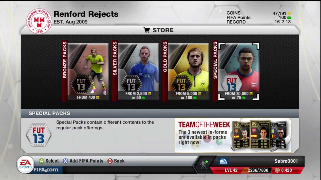 FIFA 13 Gold Upgrade Pack Opening (Is it worth it?)