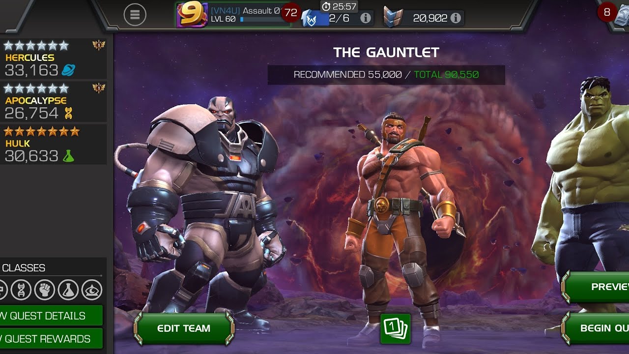 Marvel Contest of Champions- December 2024 The Gauntlet