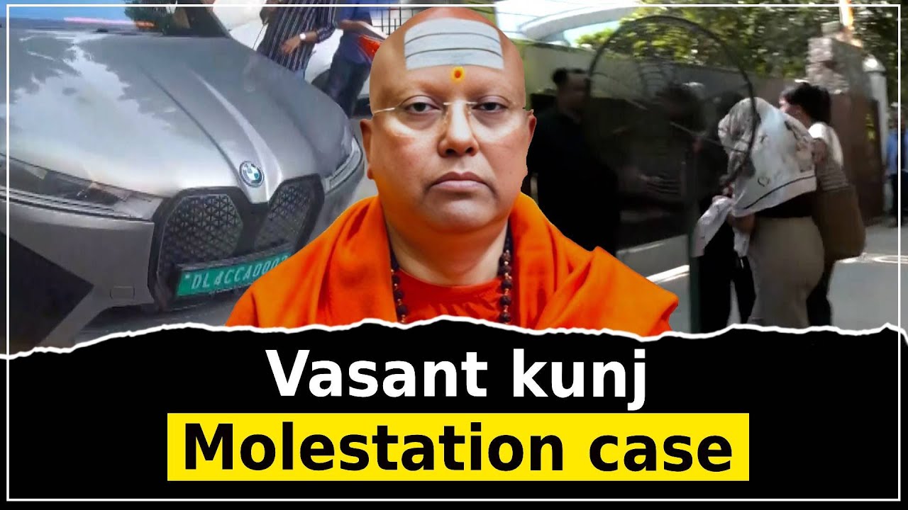 Self-Styled 'Baba' Accused of Molesting Students | Vasant Kunj Case Shocks Delhi