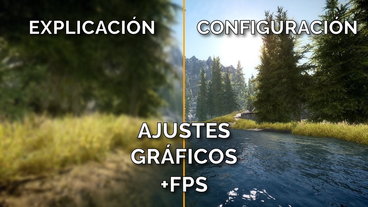 EXPLICACI&Oacute;N de AJUSTES GR&Aacute;FICOS y AUMENTAR los FPS en JUEGOS