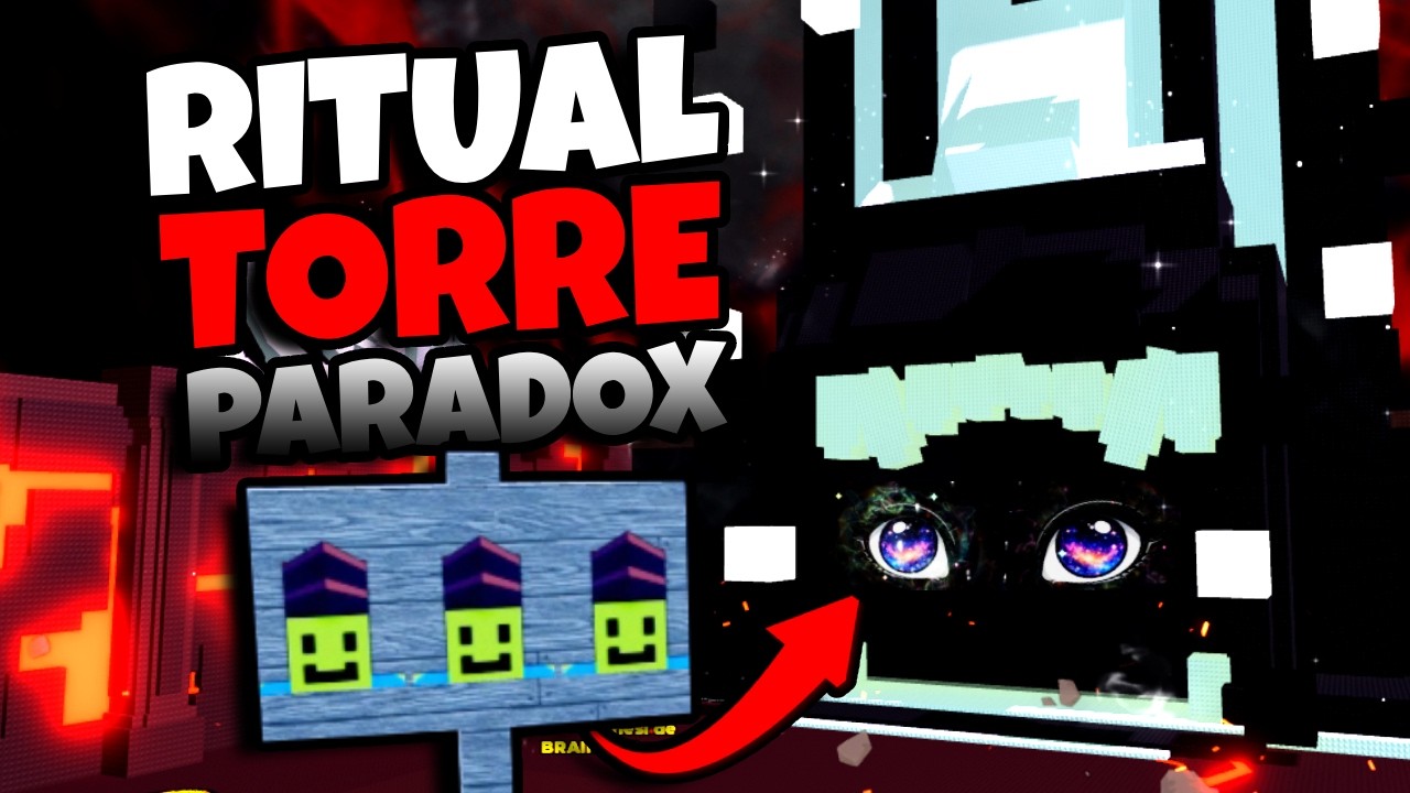 C&Oacute;MO HACER la TORRE PARADOX (RITUAL) MUY FACIL 😱 Escape Tsunami Roblox