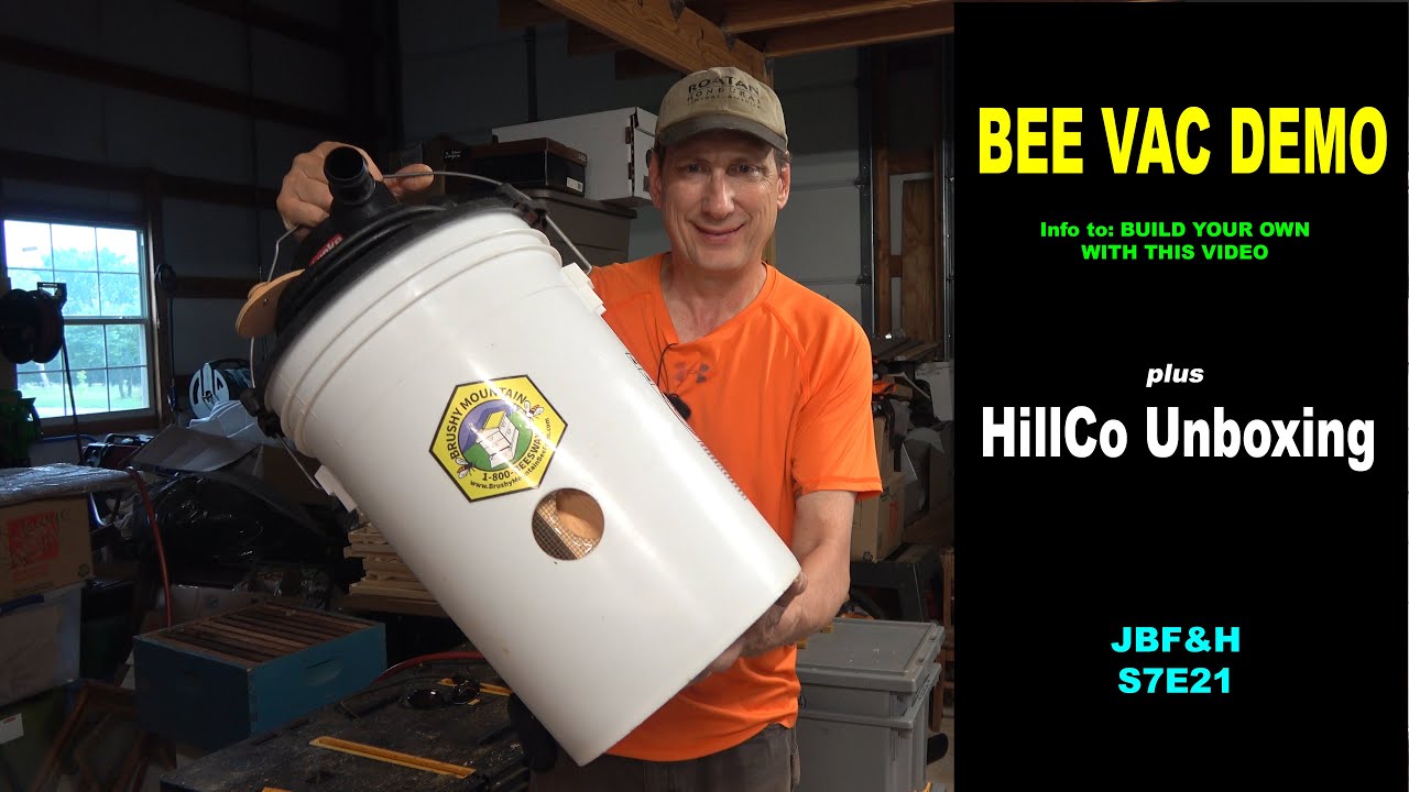 Bee Vac Demo and Hillco Unboxing S7E21 #beekeeping