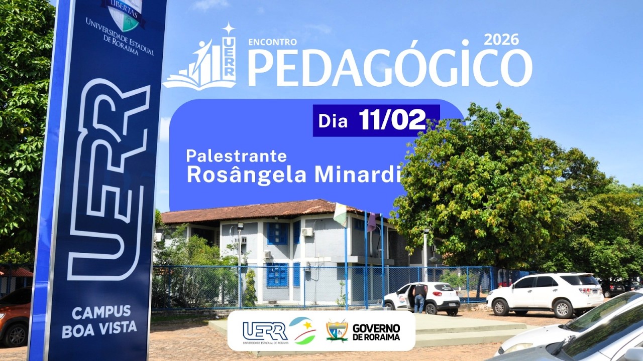 ENCONTRO PEDAGÓGICO 2026 - PALESTRA ROSÂNGELA MINARDI