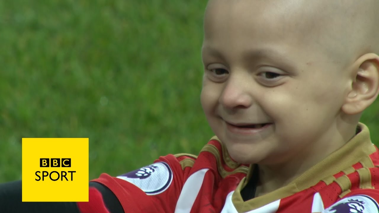 Five-year-old Bradley wins Match of the Day goal award - BBC Sport
