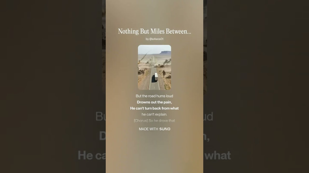 Nothing But Miles Between Their Names